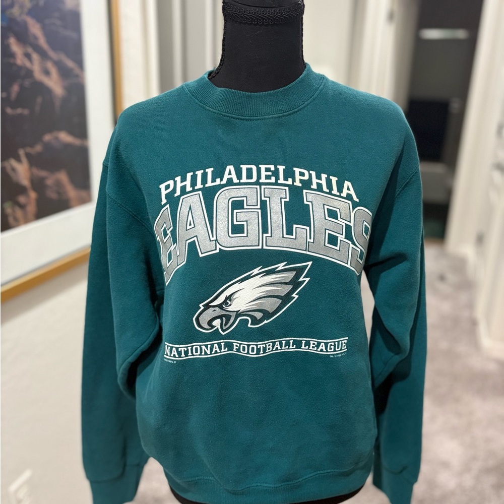 90s vintage Philadelphia Eagles Green Sweater